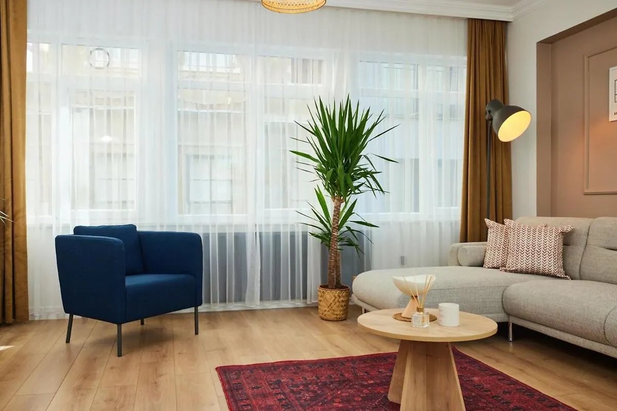Apartament Galata Retreat 2 Bedrooms, 2 Ac, 2 Bath Stambuł