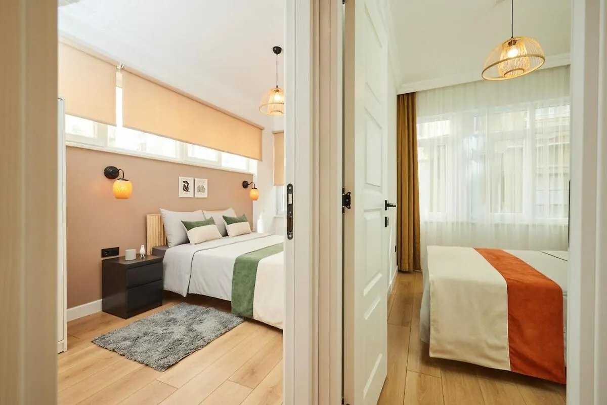 Apartament Galata Retreat 2 Bedrooms, 2 Ac, 2 Bath Stambuł